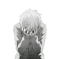 黑白意境动漫男生头像 天不老情难绝