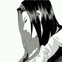 黑白意境动漫男生头像 天不老情难绝