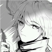 黑白意境动漫男生头像 天不老情难绝