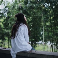 小清新森系美女头像 有美人兮图片
