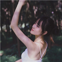 小清新森系美女头像 有美人兮图片