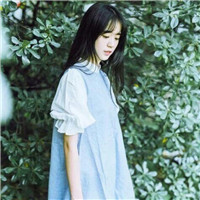 小清新唯美女生头像 世外仙株寂寞林图片