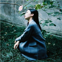 小清新唯美女生头像 世外仙株寂寞林图片