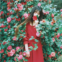 小清新唯美女生头像 世外仙株寂寞林图片
