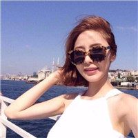 海边创意个性女生头像 枫叶流丹图片