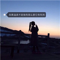 浪漫意境带字女生头像 夜月一帘幽梦图片