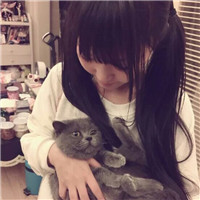 养猫咪的女孩头像 临别殷勤重寄词图片