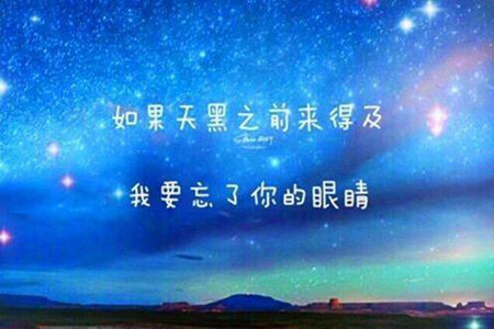 最美的歌词有哪些呢？看看网友们的分享图片