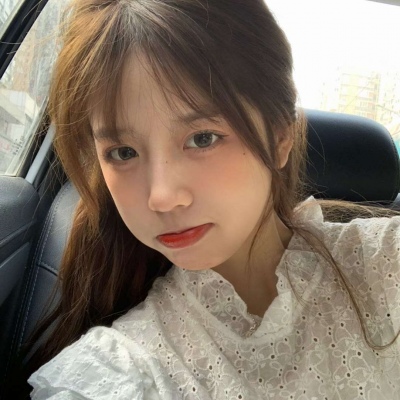 最酷的2021带蝴蝶结的女生头像背面图片