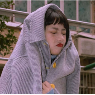 高清可爱仙韩系中性短发女生头像