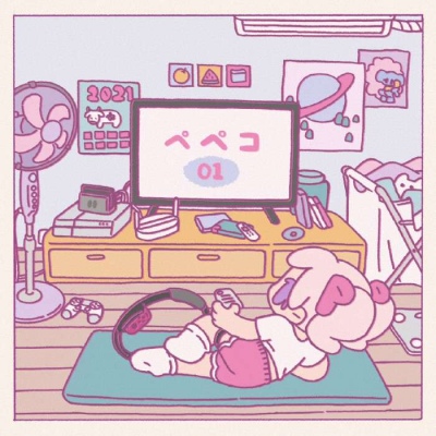 可爱高清插画头像闺头女生头像图片