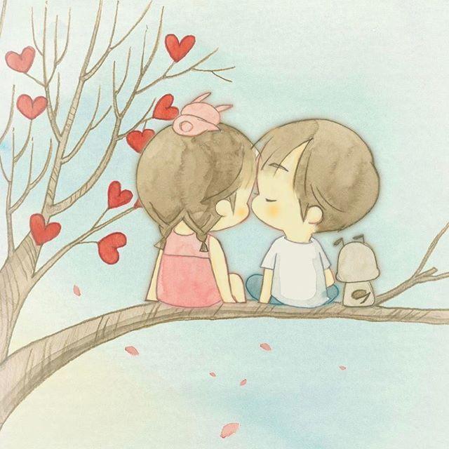 对心爱的人晚安美图图片