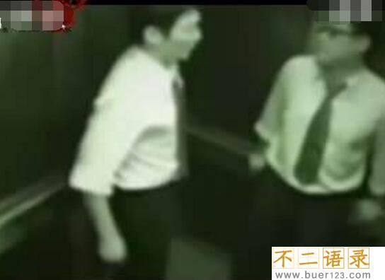 揭秘上海电梯灵异事件真相，白衣女鬼实则PS合成图片
