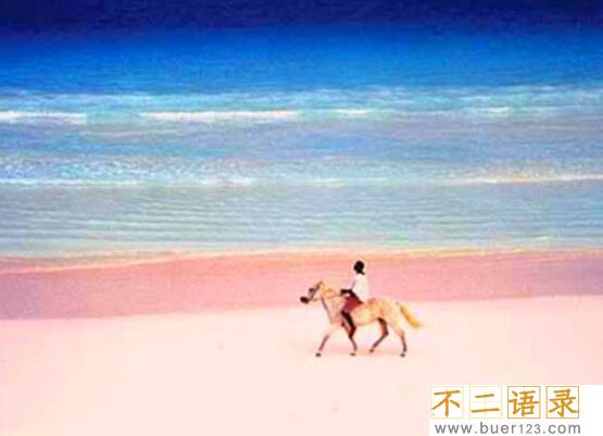 世界上最美丽的粉色沙滩，美得如梦如幻让人少女心爆炸图片