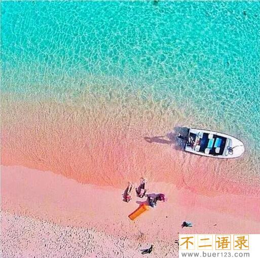 世界上最美丽的粉色沙滩，美得如梦如幻让人少女心爆炸图片