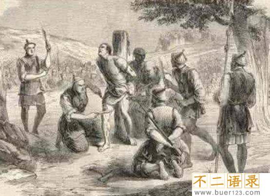 古代凌迟处死过程残忍 将人千刀万剐活活疼死(惨无人道)图片
