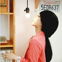 超个性可爱美女女生侧脸头像图片
