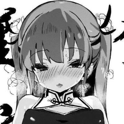 高清适合做头像的黑白漫画图片卡通女生图片头像带字图片图片
