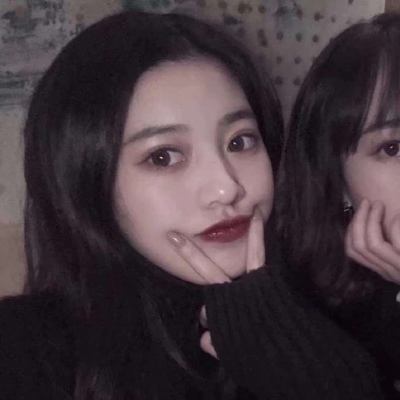 高清超火的闺蜜暖系头像女生图片
