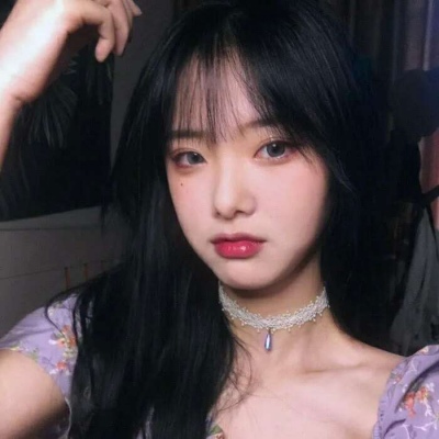 高清抖音最火的紫色系兔兔二次元女生头像高冷图片