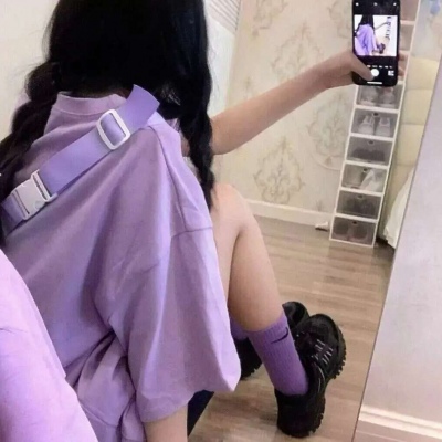 高清好看的ins超火紫色系双鱼座真正的性格女生头像