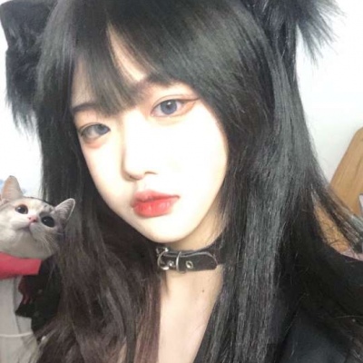 高清海王妹妹傍晚路灯女生头像图片