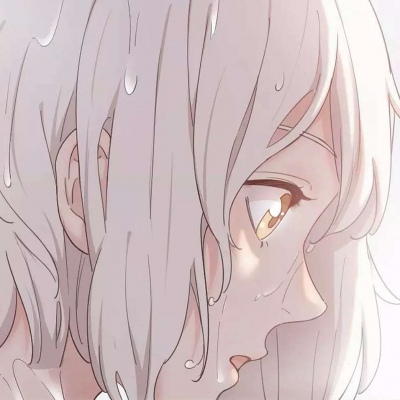 漫头黑白头像女生动漫带帽图片