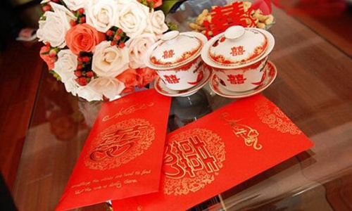 结婚祝福语精简大气 祝福新人的唯美句子大全图片