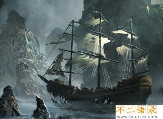 世界十大幽灵船之玛丽·西莱斯特，随风漂流鬼船(无人驾乘)图片