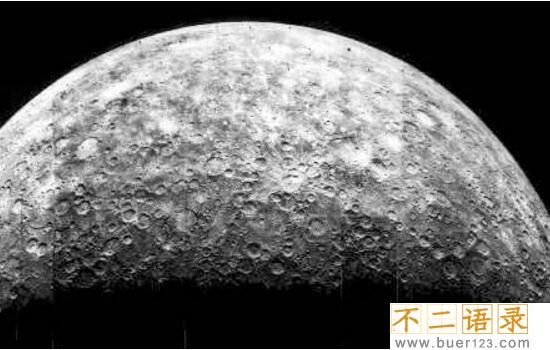 太阳系四大水星之谜，水星上的冰山之谜(有不明反光物质)图片