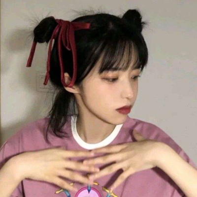 小红书单人头像小清新女生图片