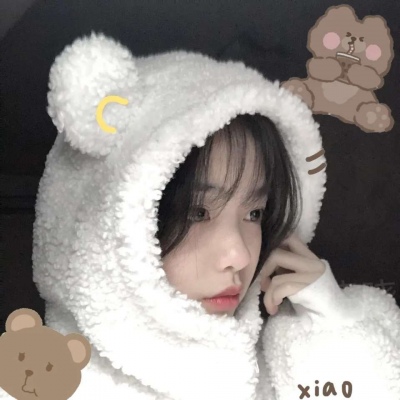 高清好看的仙气飘飘女生坐男生肩上头像图片