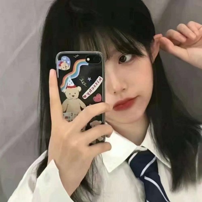 高清漂亮的优质彩色简笔画女生头像图片