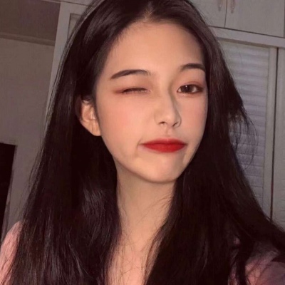 高清漂亮的优质彩色简笔画女生头像图片