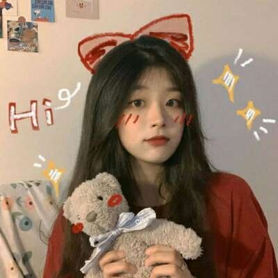 2021年真人qq头像女生悲伤霸气漫画图片