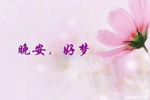朋友圈怎么说晚安最暖心