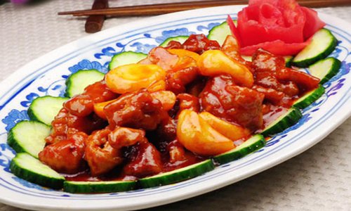 荔枝肉的家常做法，美味诱人的荔枝肉糖醋汁比例怎么调图片
