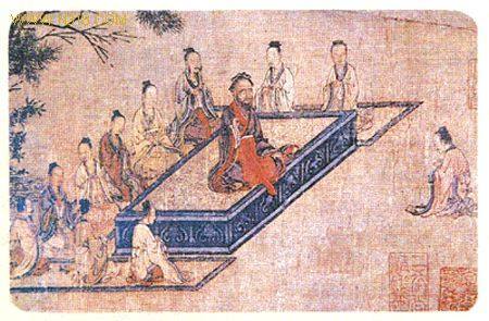 诸子百家之间的关系图片