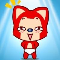 可爱阿狸情侣头像一左一右