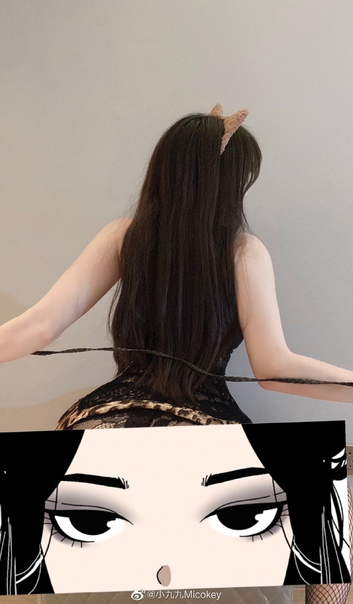 软妹小九九宅男女神身材好穿什么都好看图片