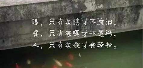 心知肚明不拆穿的图片 看透不说透的文案图片