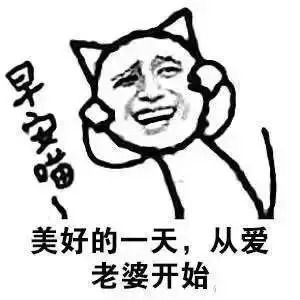 老婆早安表情包  老婆早上好问候图片图片