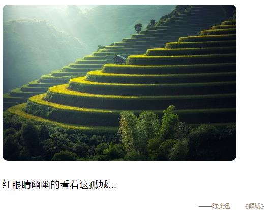 红眼睛幽幽的看着这孤城,如同苦笑挤出的高兴图片