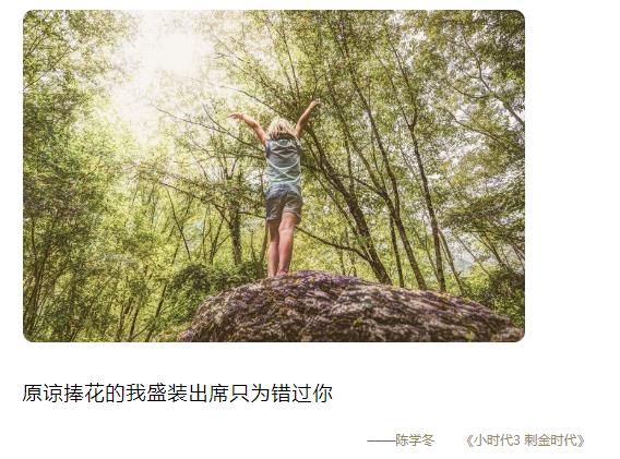 原谅捧花的我盛装出席只为错过你 ——陈学冬 《小时代3 刺金时代》