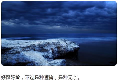 好聚好散不过是种遮掩图片