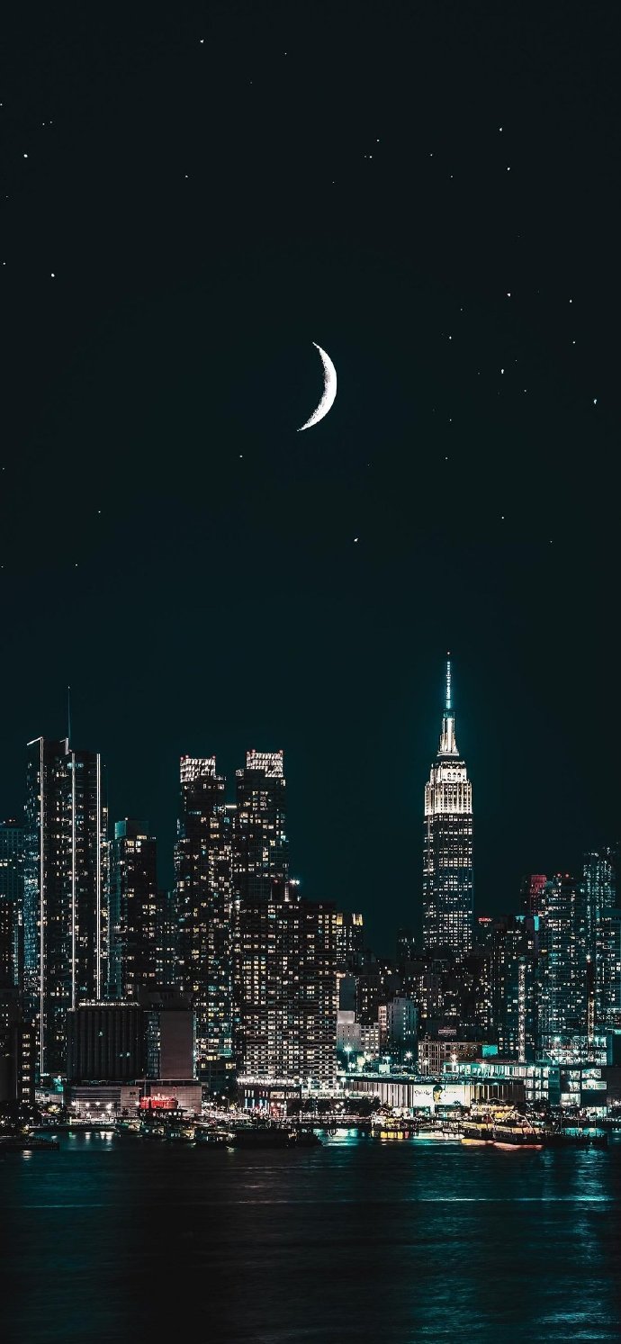 月色朦胧美景壁纸​​​​图片