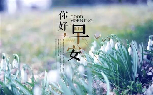 早安心语2021最新图片带字  早安图片2021新图片大全图片