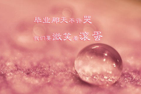 简单到哭的毕业句子，太感动了！