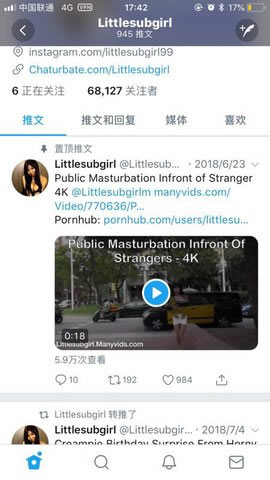 迪卡侬潮水门事件 中日混血漏电女 Littlesubgril图片