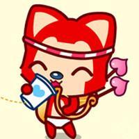 可爱阿狸情侣头像一左一右